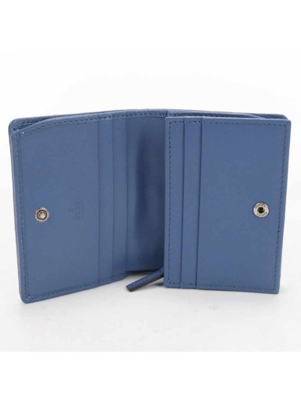 Gucci Small Wallet Double Bifold Quilted Leather - Picture 3 of 8